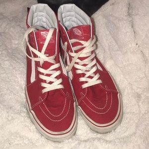 high top red vans